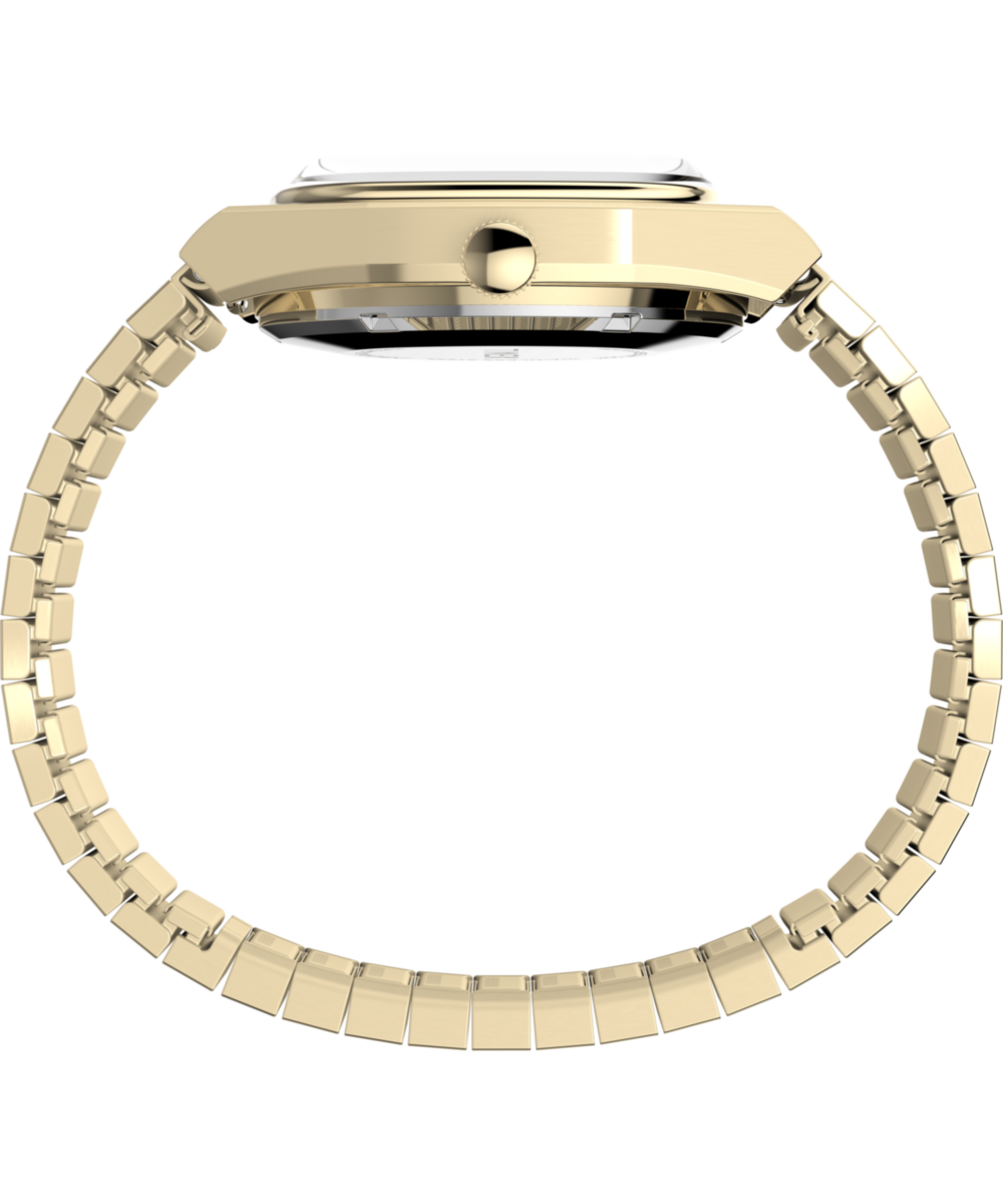 Heritage Timex Automatic 1983 E Line Reissue 34mm Gold-Tone Expansion Band Watch