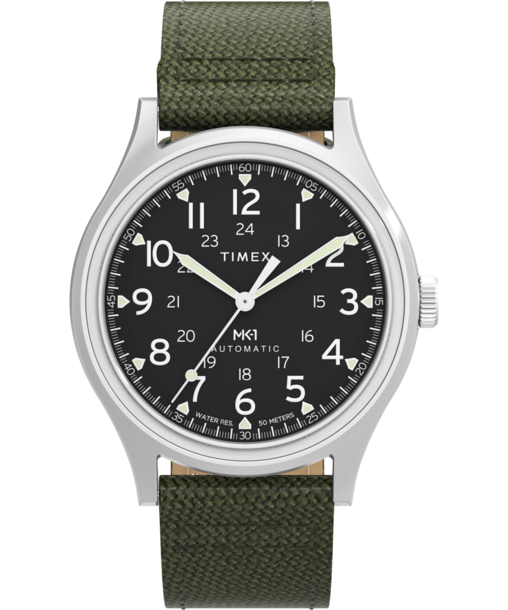 Heritage MK1 Automatic 40mm Fabric Strap Watch
