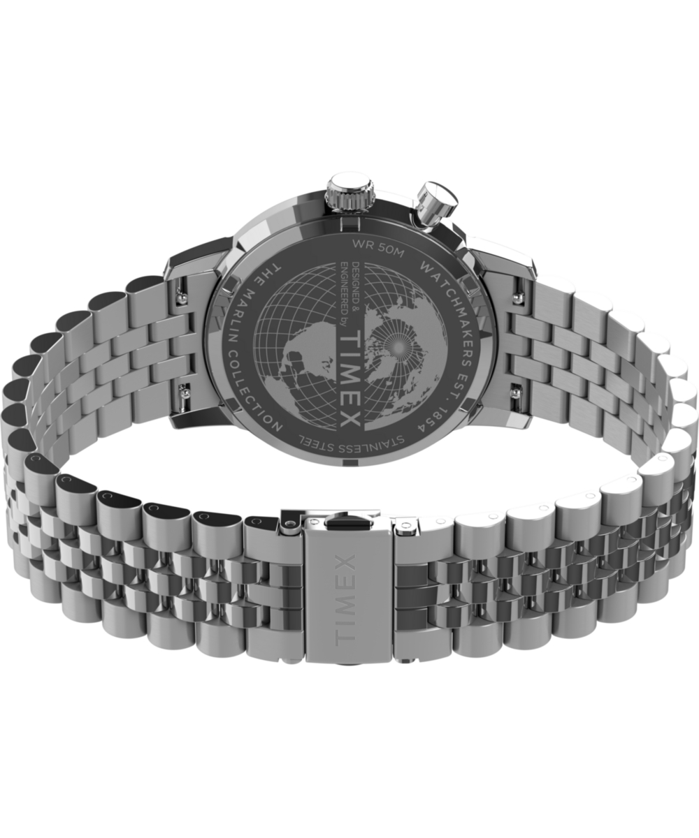 Heritage Marlin Moon Phase Multifunction 40mm Stainless Steel Bracelet Watch