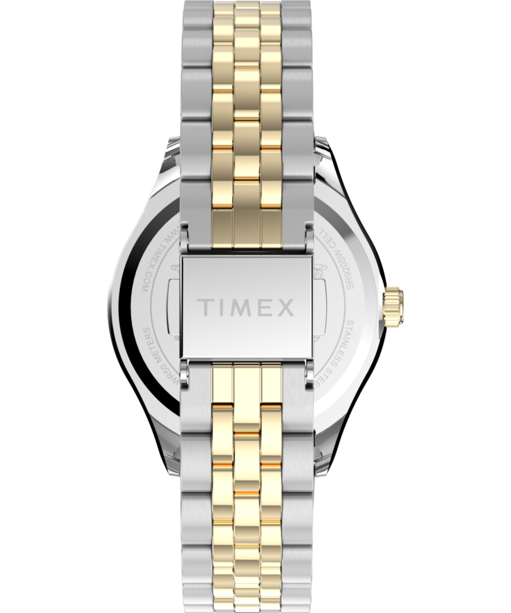 Heritage Peanuts x Timex Legacy Bowtie 34mm Stainless Steel Bracelet Watch