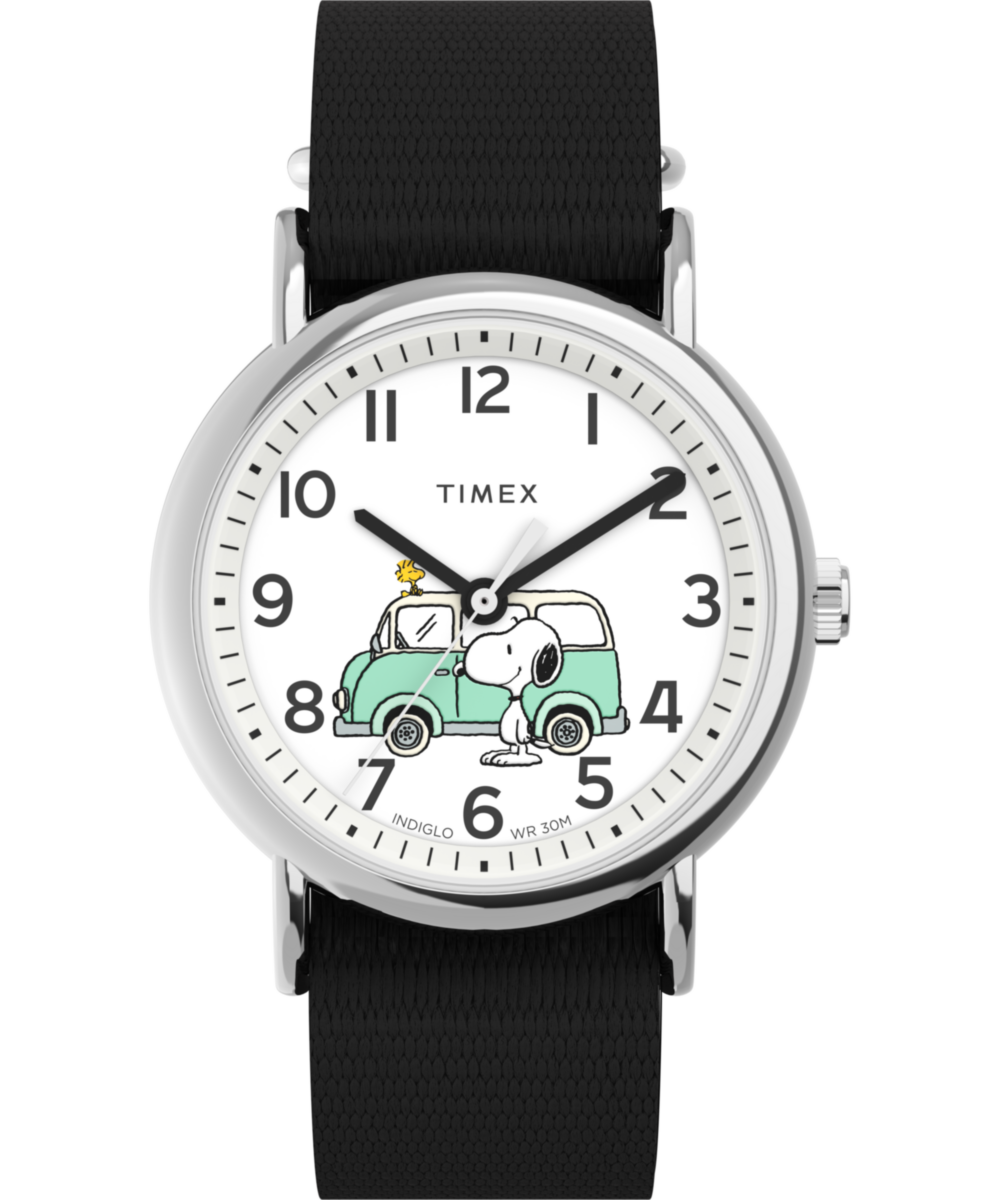 Heritage Peanuts x Timex Van 38mm Fabric Strap Watch