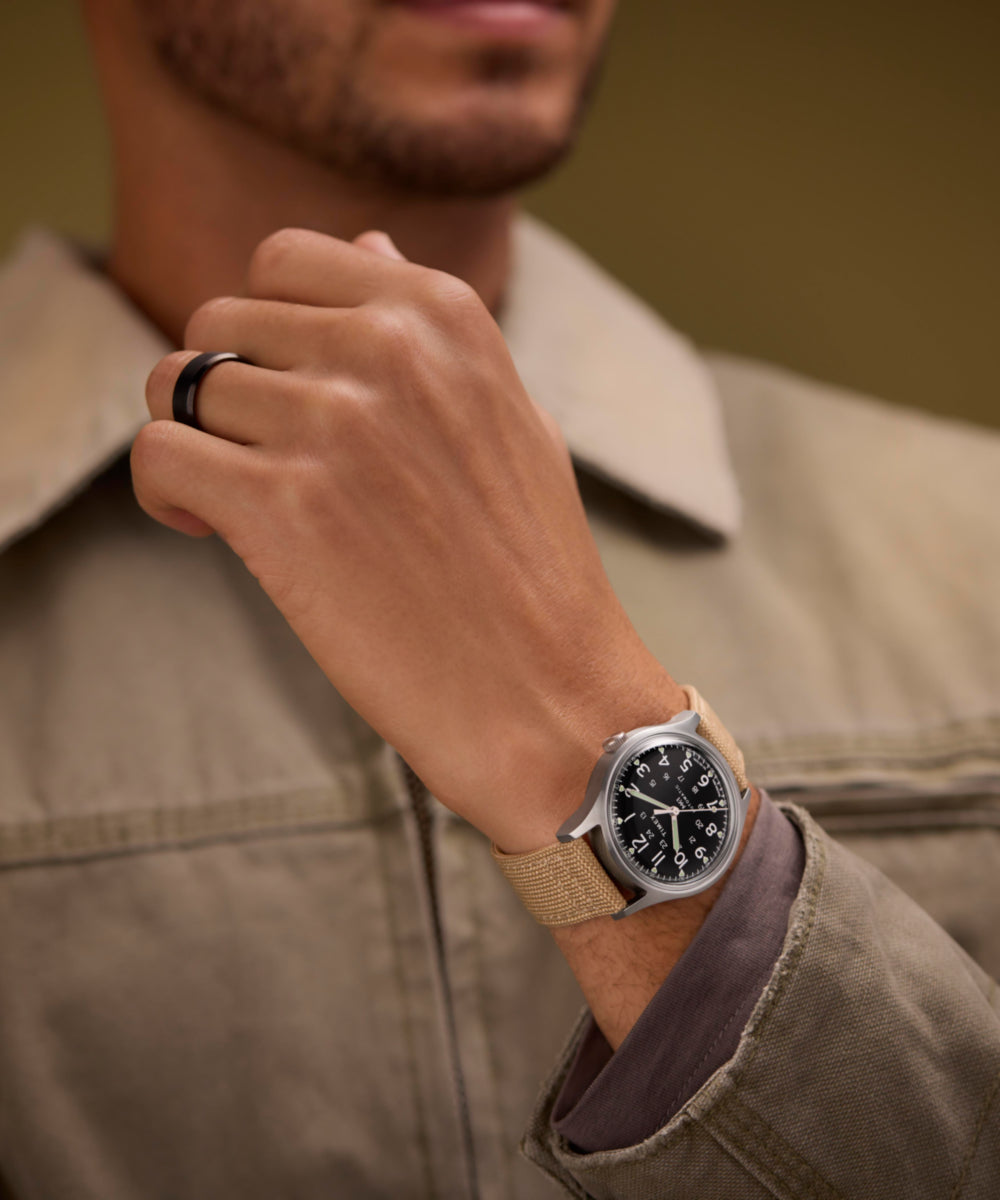 Heritage MK1 Automatic 40mm Fabric Strap Watch