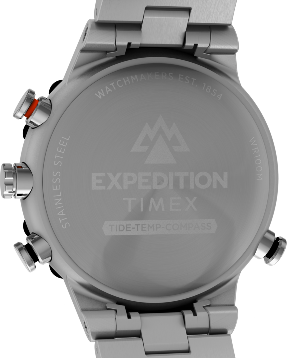 Heritage Expedition Tide-Temp-Compass 45mm Stainless Steel Bracelet Watch
