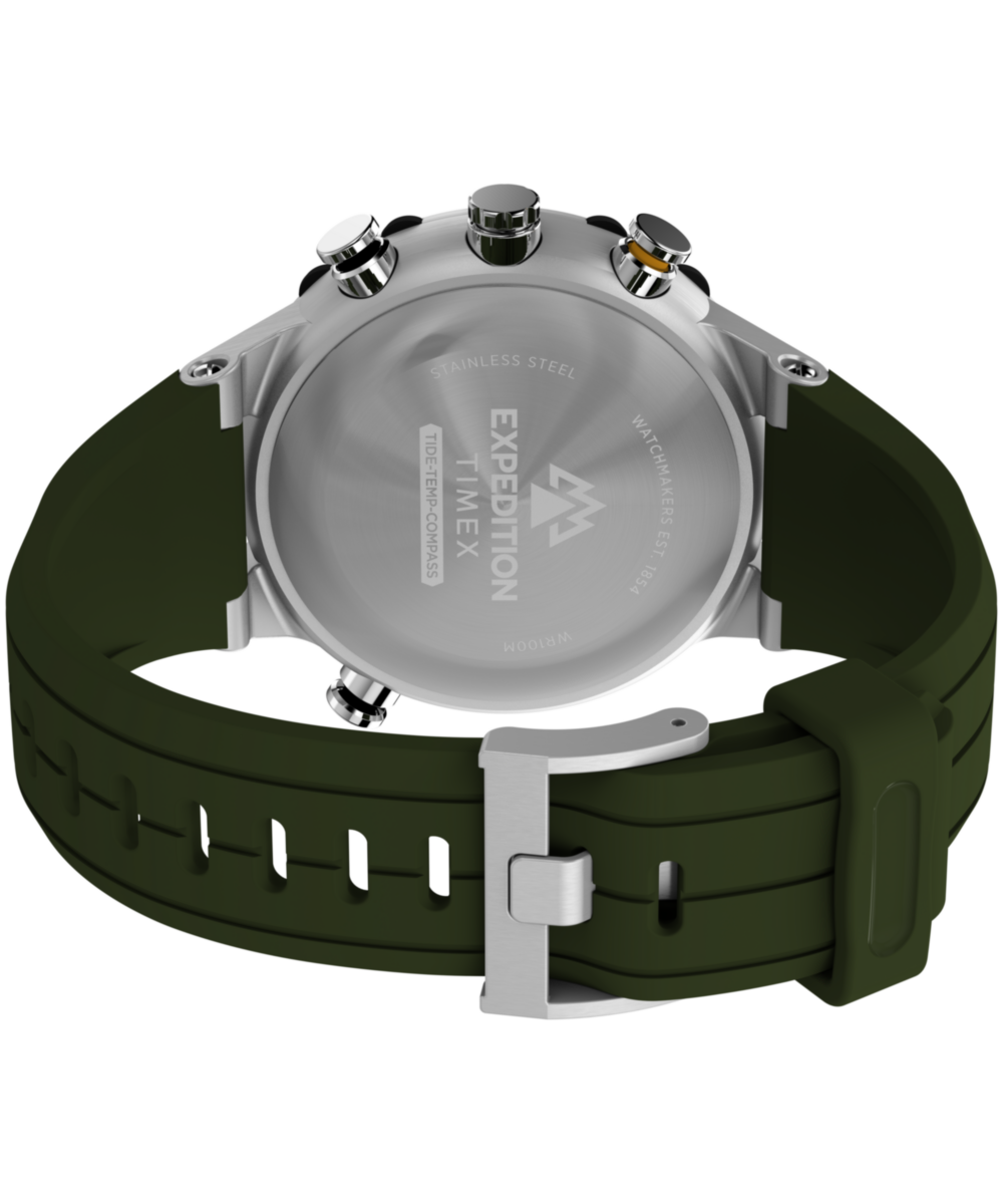 Heritage Expedition Tide-Temp-Compass 45mm Silicone Strap Watch
