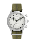 Heritage Timex Weekender New England Chronograph 40mm Eco-Conscious Fabric Strap Watch