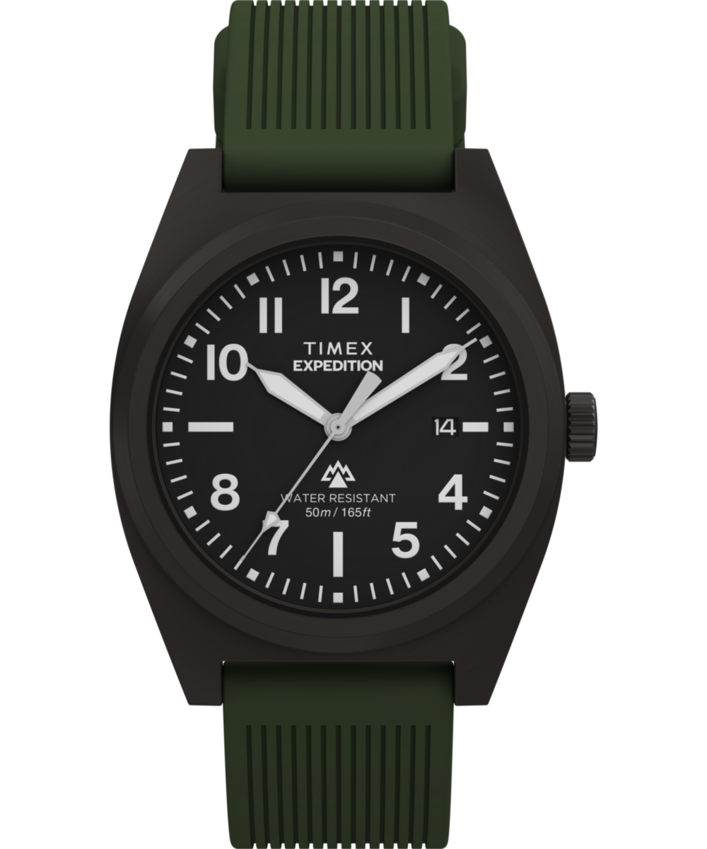 Heritage Expedition Capstone 39mm Silicone Strap Watch