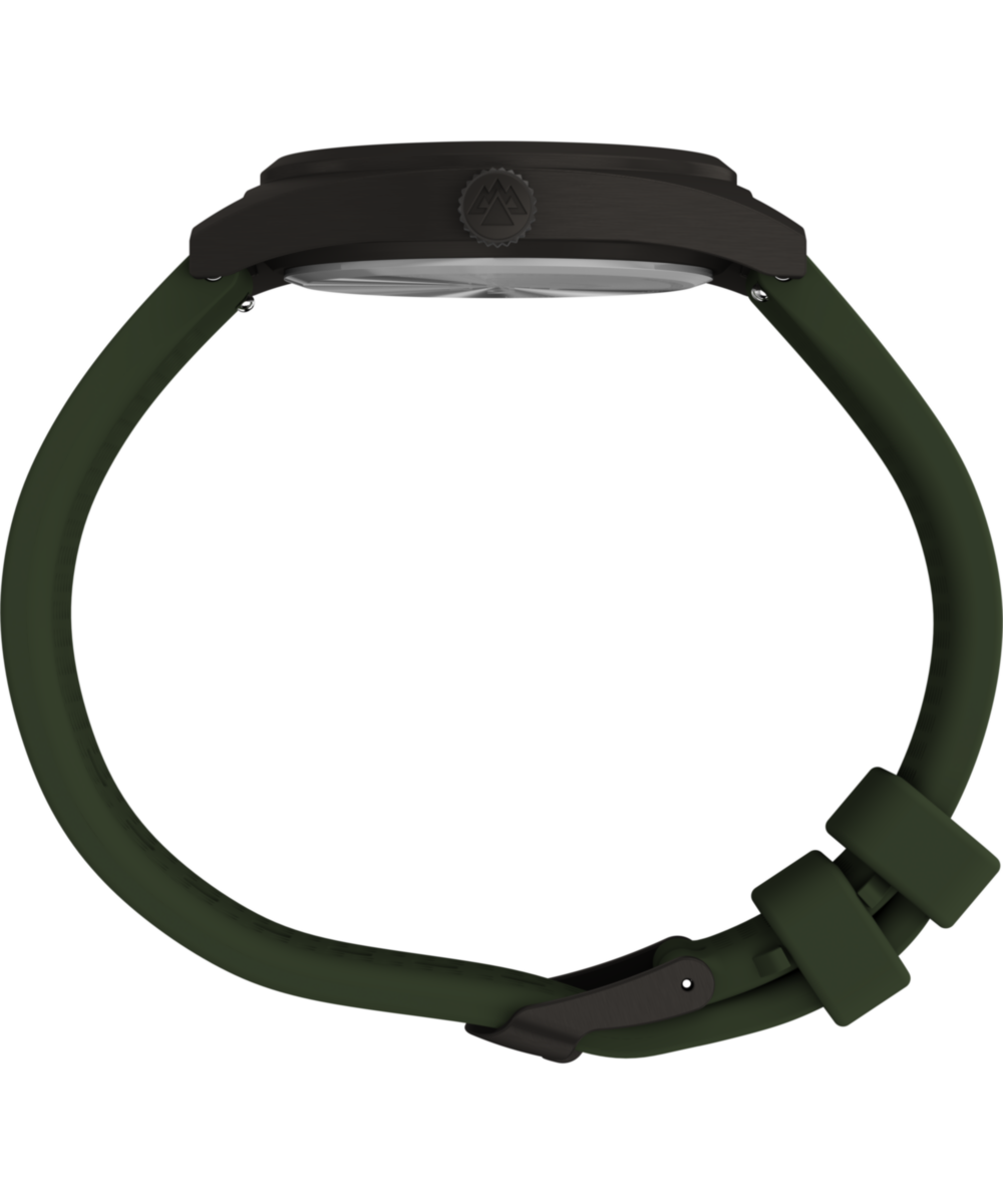 Heritage Expedition Capstone 39mm Silicone Strap Watch