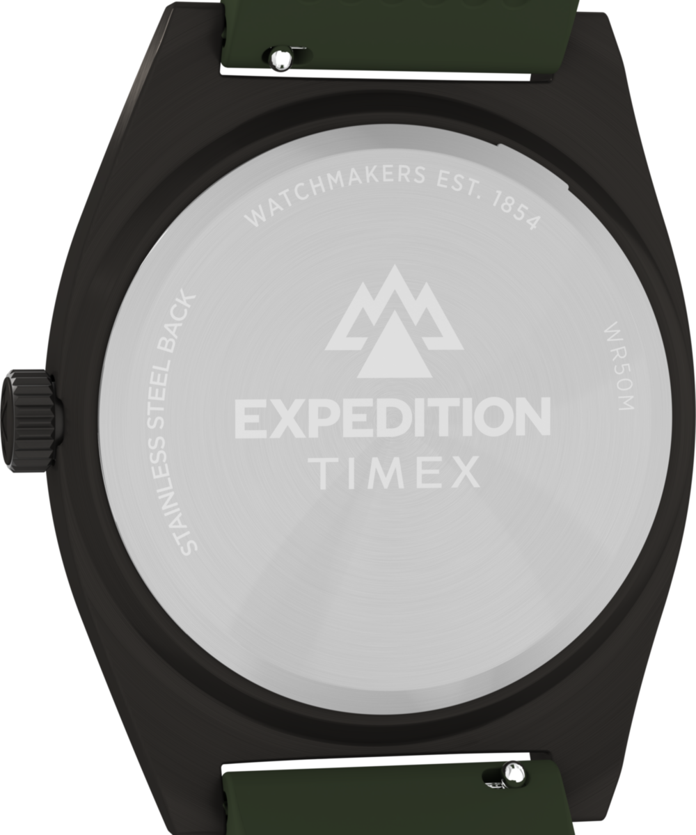 Heritage Expedition Capstone 39mm Silicone Strap Watch