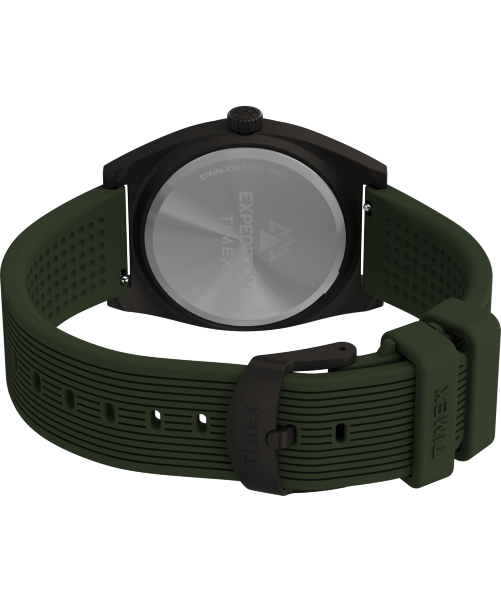 Heritage Expedition Capstone 39mm Silicone Strap Watch