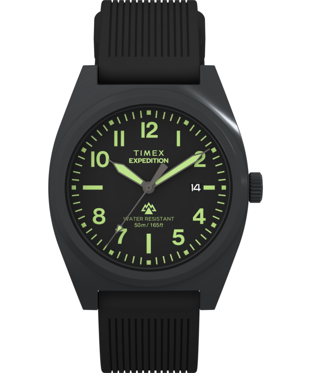 Heritage Expedition Capstone 39mm Silicone Strap Watch
