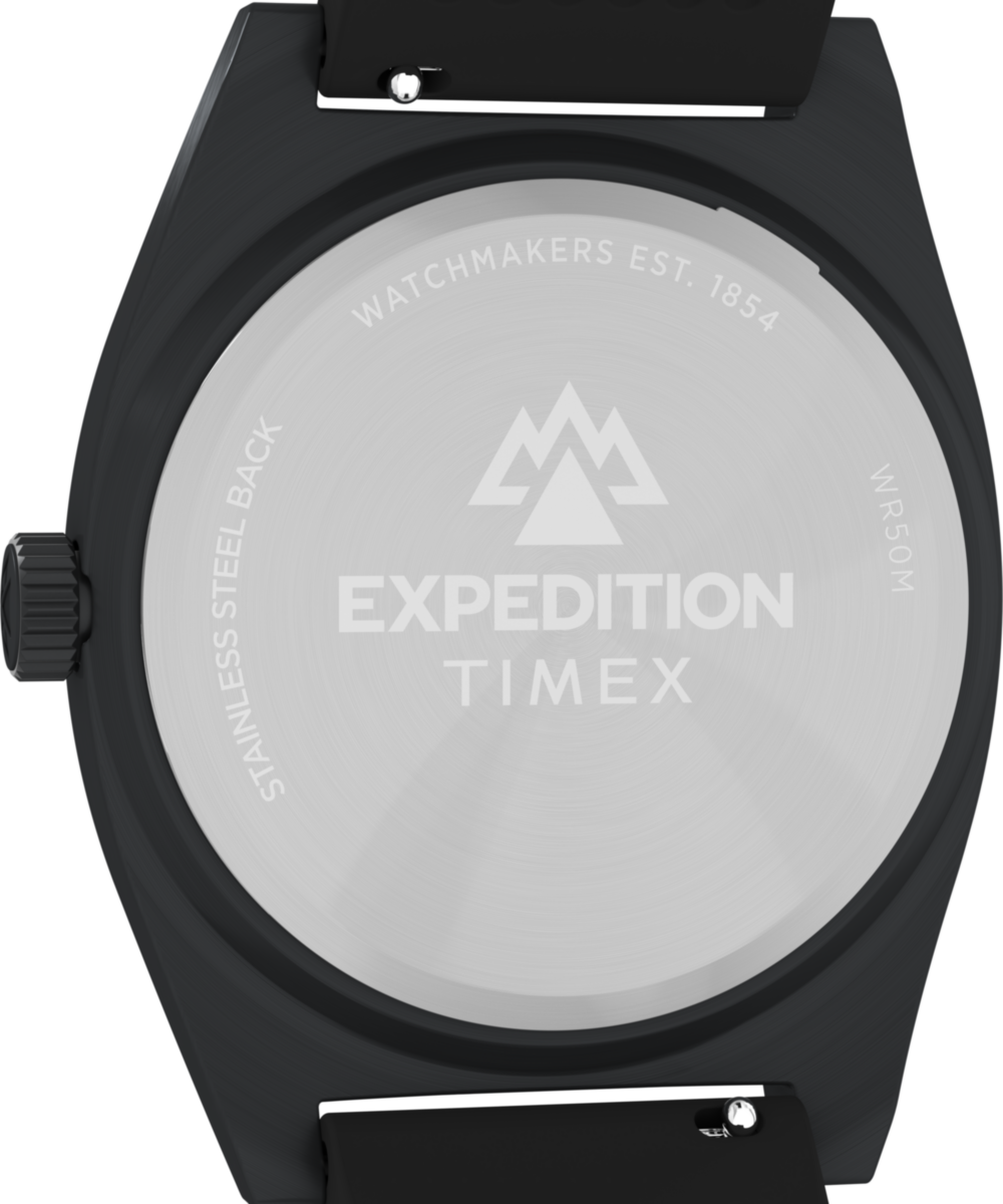 Heritage Expedition Capstone 39mm Silicone Strap Watch