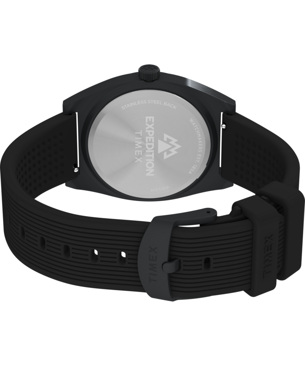 Heritage Expedition Capstone 39mm Silicone Strap Watch