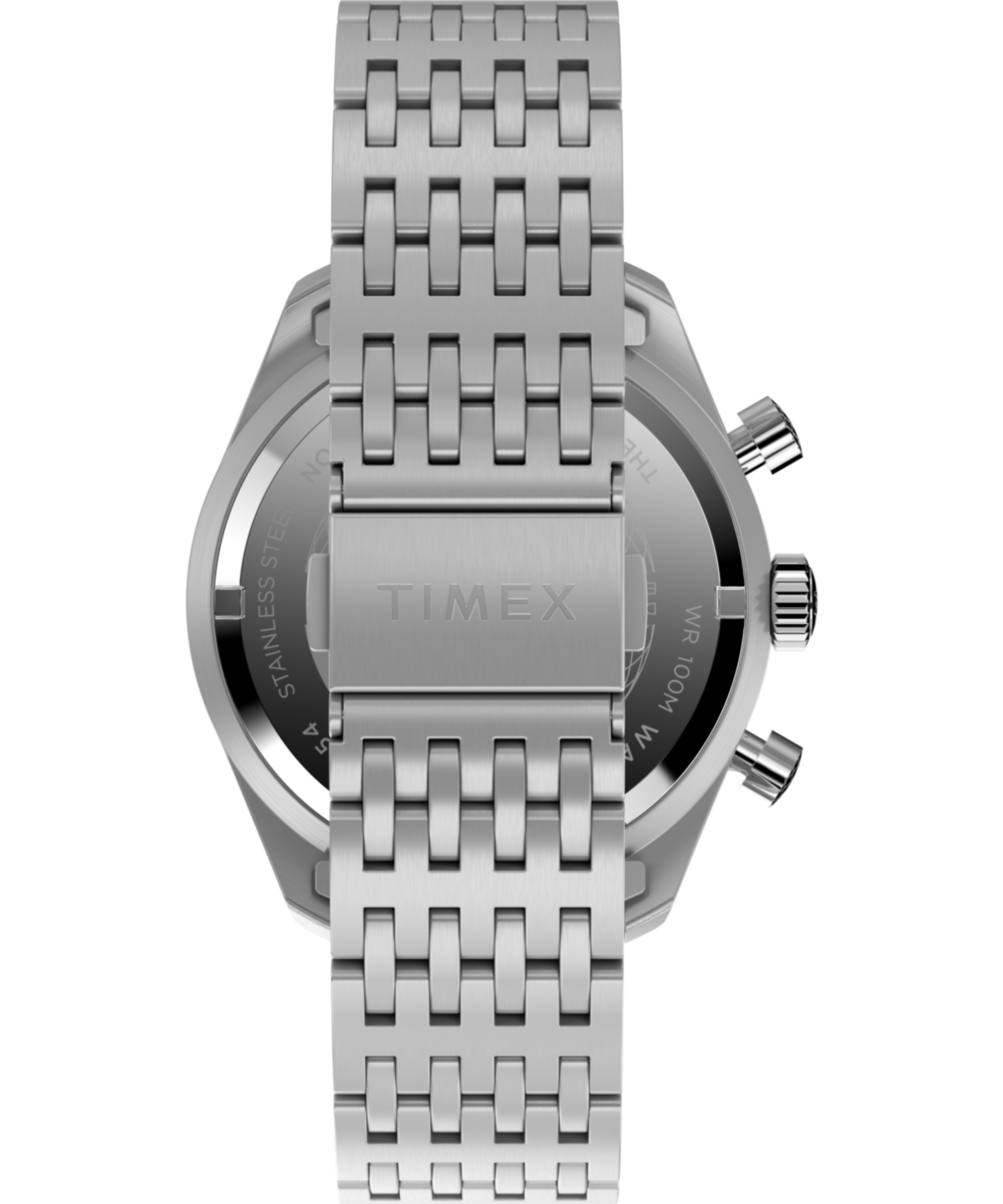 Heritage Waterbury Traditional Chronograph 41mm Stainless Steel Bracelet Watch