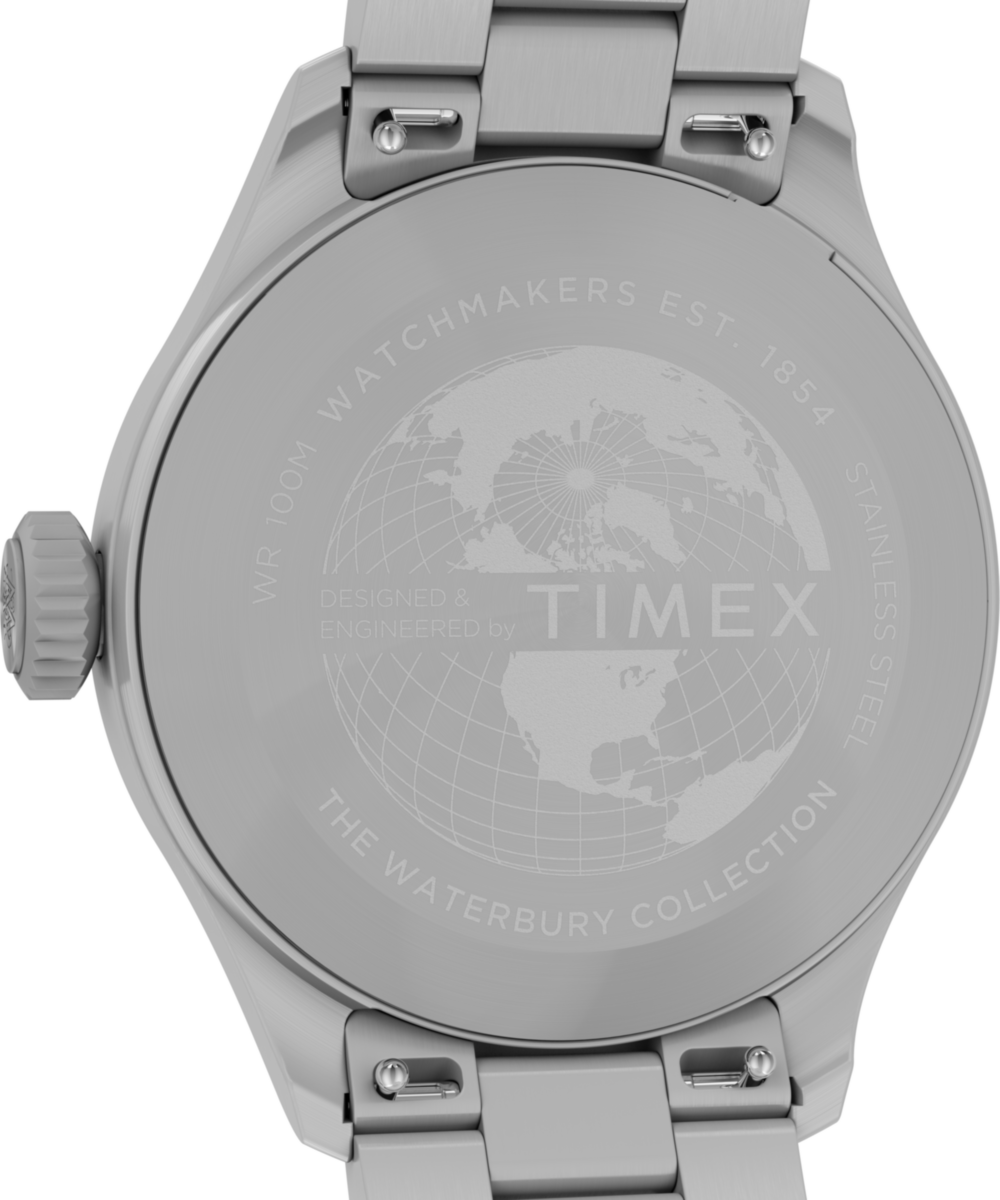 Heritage Waterbury Ace 41mm Stainless Steel Bracelet Watch