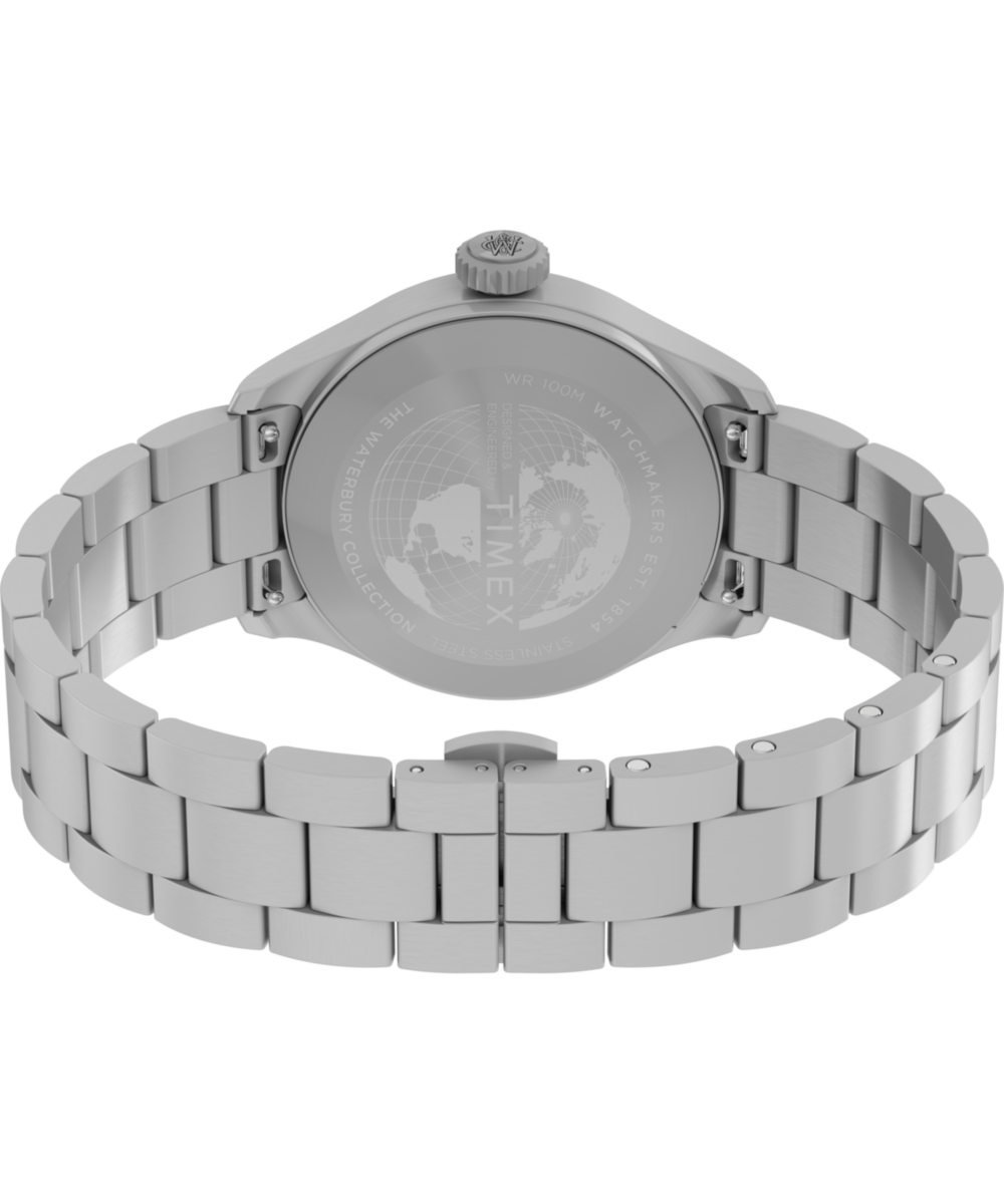 Heritage Waterbury Ace 41mm Stainless Steel Bracelet Watch