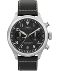 Heritage Waterbury Ace Chronograph 41mm Leather Strap Watch