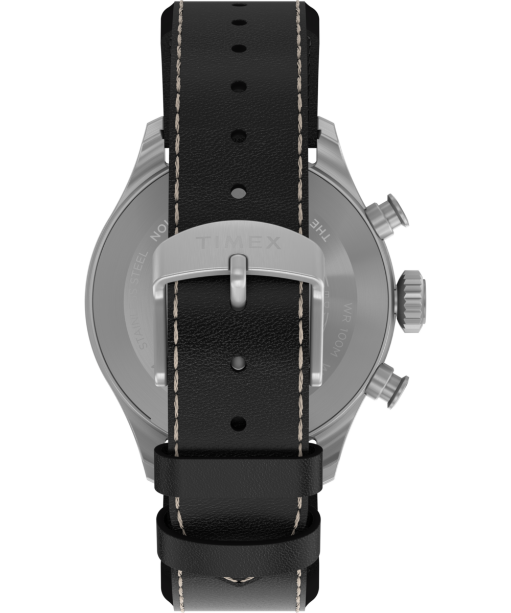 Heritage Waterbury Ace Chronograph 41mm Leather Strap Watch
