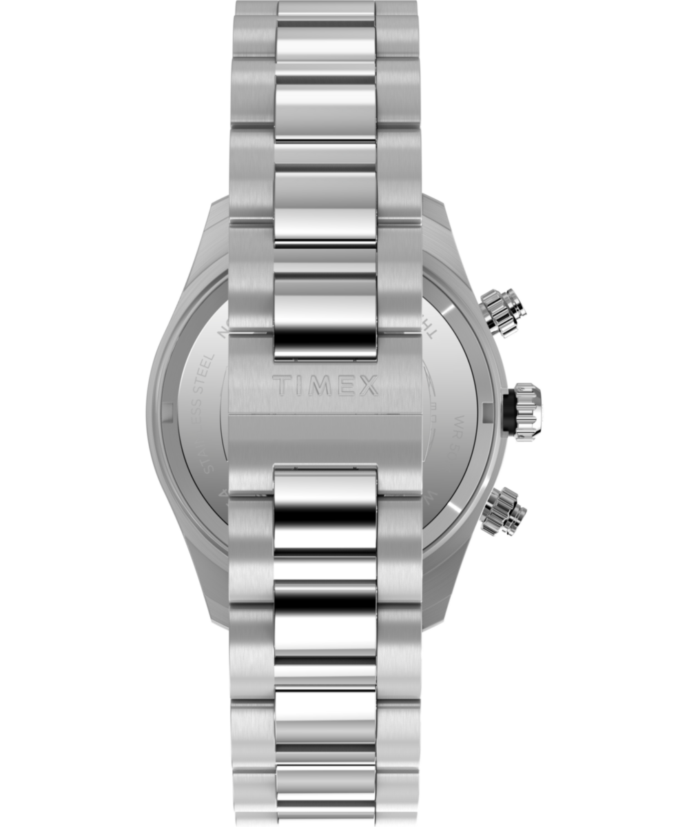 Heritage Waterbury Heritage Chronograph 39mm Stainless Steel Bracelet Watch