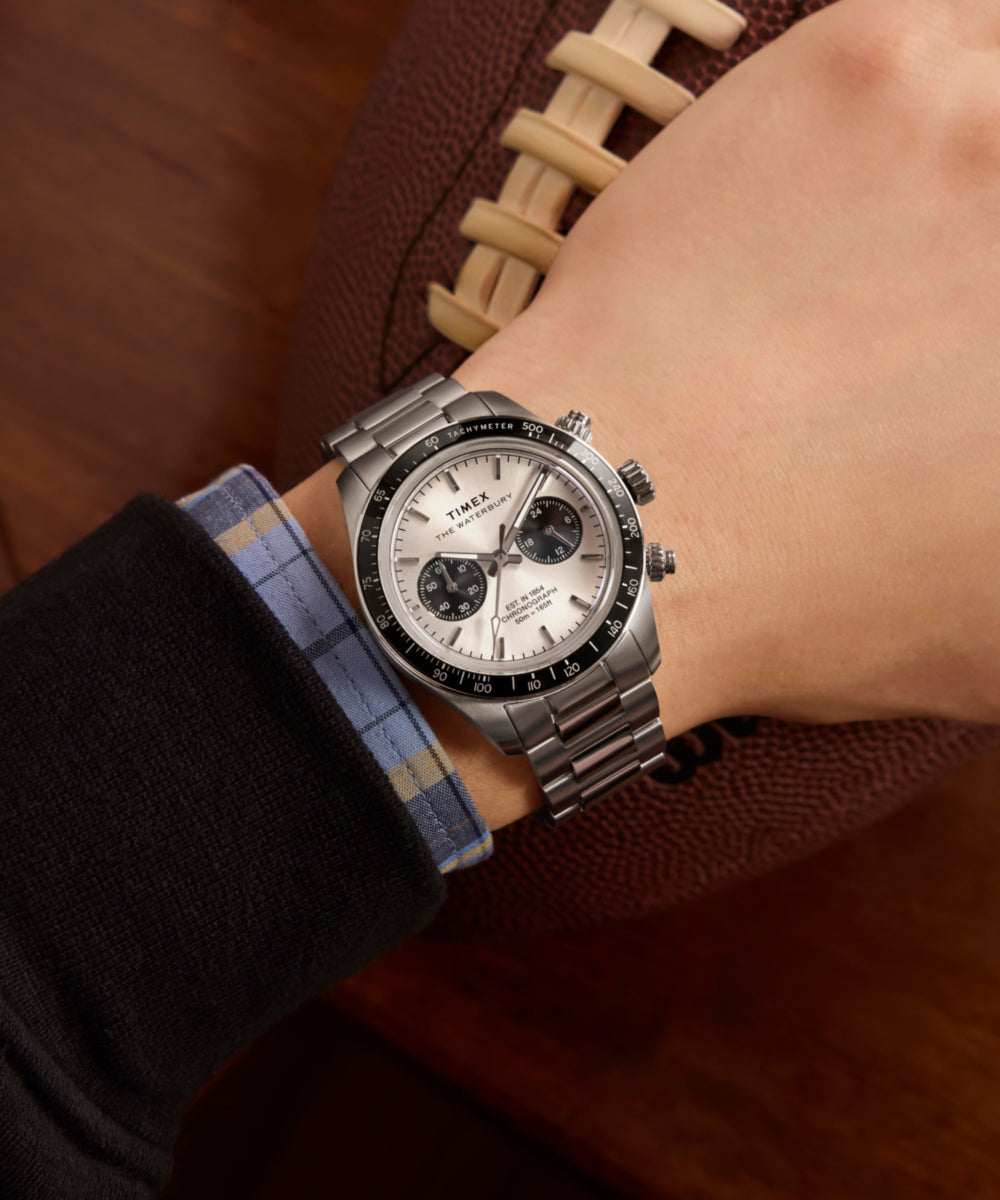 Heritage Waterbury Heritage Chronograph 39mm Stainless Steel Bracelet Watch