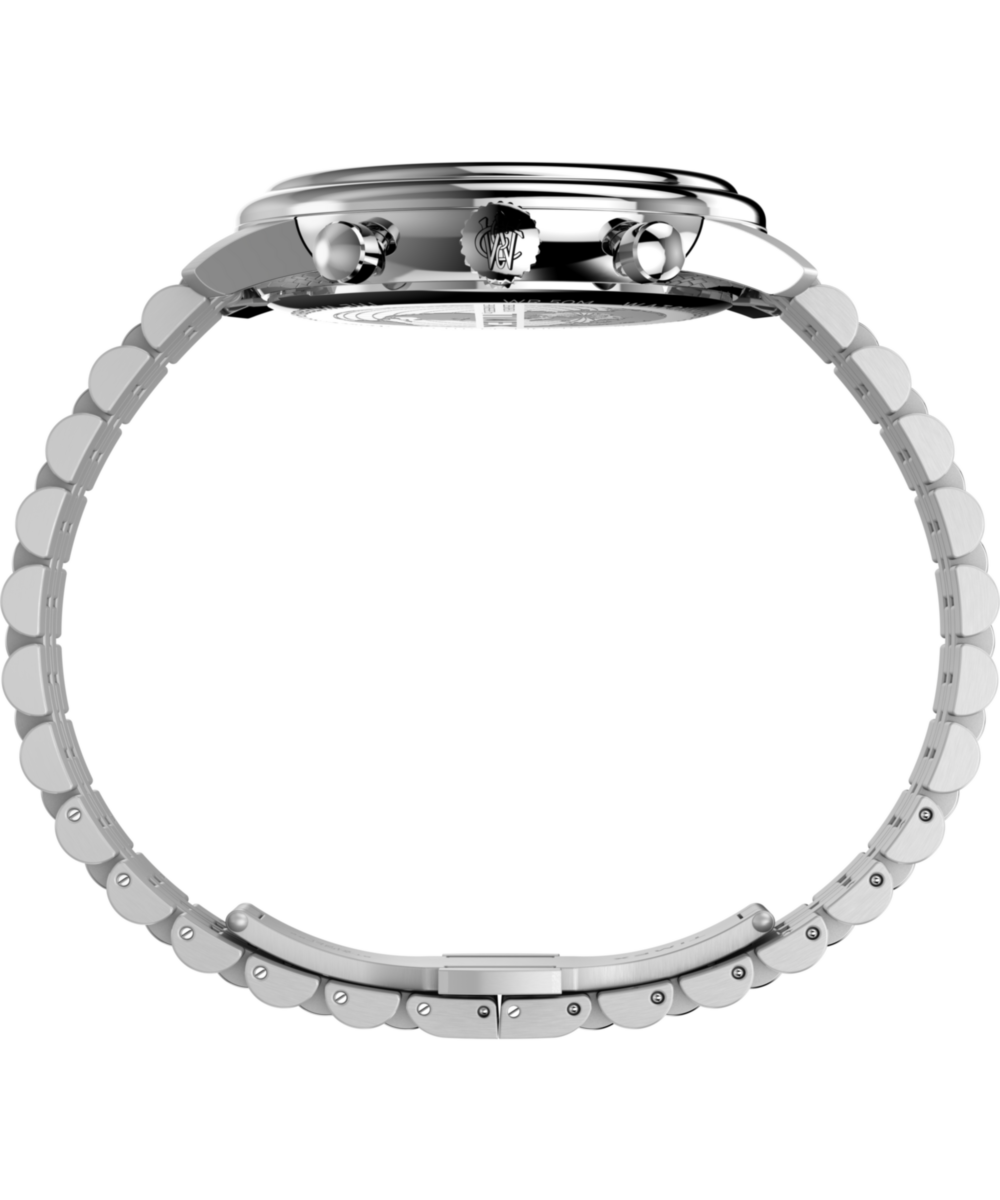Heritage Waterbury Metropolitan Chronograph 41mm Stainless Steel Bracelet Watch