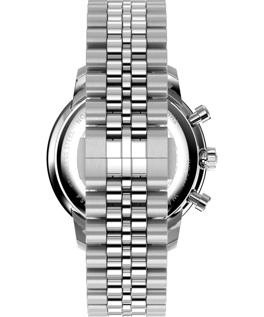 Heritage Waterbury Metropolitan Chronograph 41mm Stainless Steel Bracelet Watch