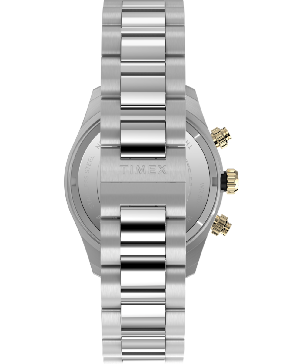 Heritage Waterbury Heritage Chronograph 39mm Stainless Steel Bracelet Watch