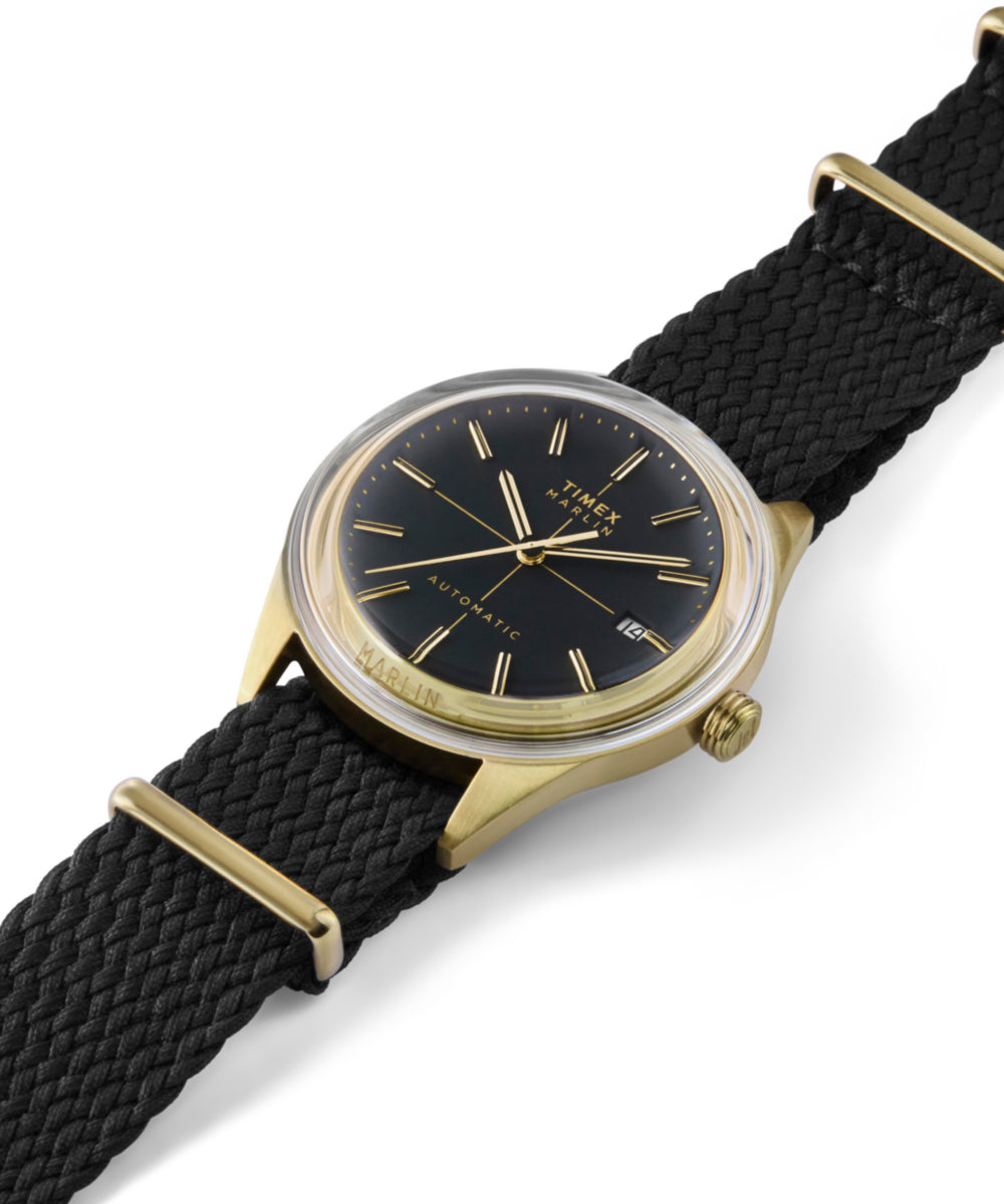 Heritage Marlin Jet Automatic 38mm Fabric Strap Watch