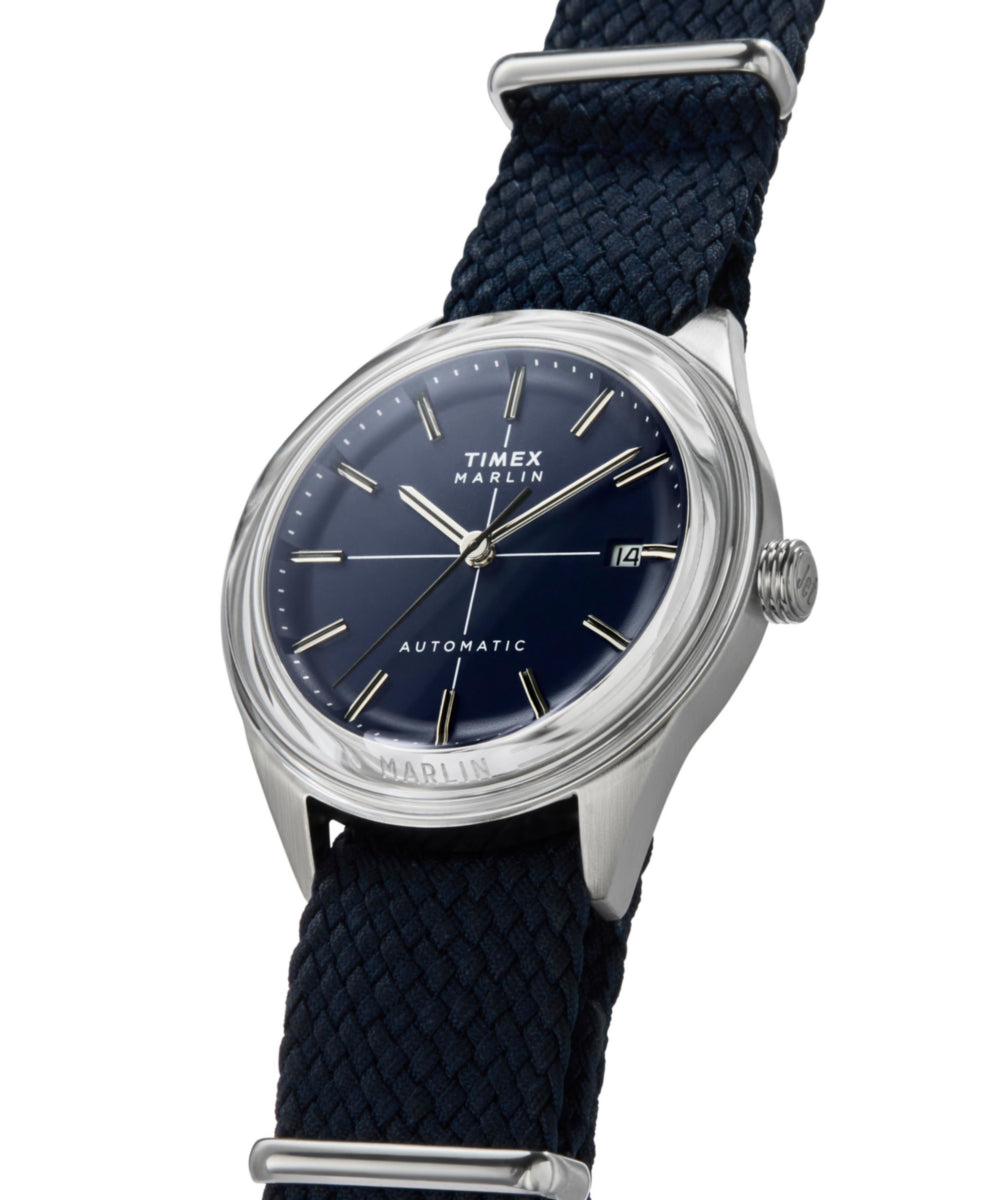 Heritage Marlin Jet Automatic 38mm Fabric Strap Watch