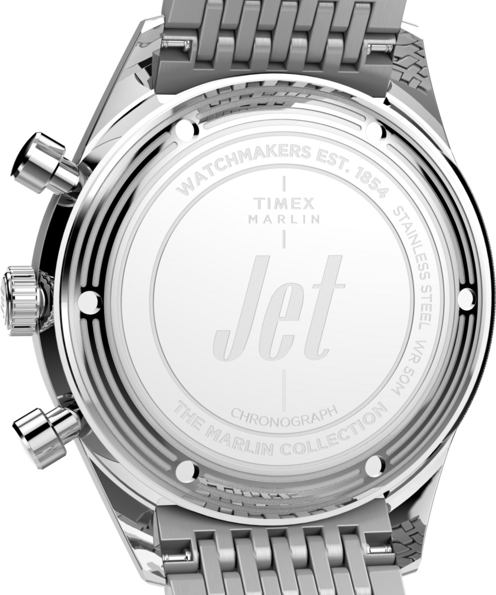 Heritage Marlin Jet Quartz Chronograph 40mm Stainless Steel Bracelet Watch