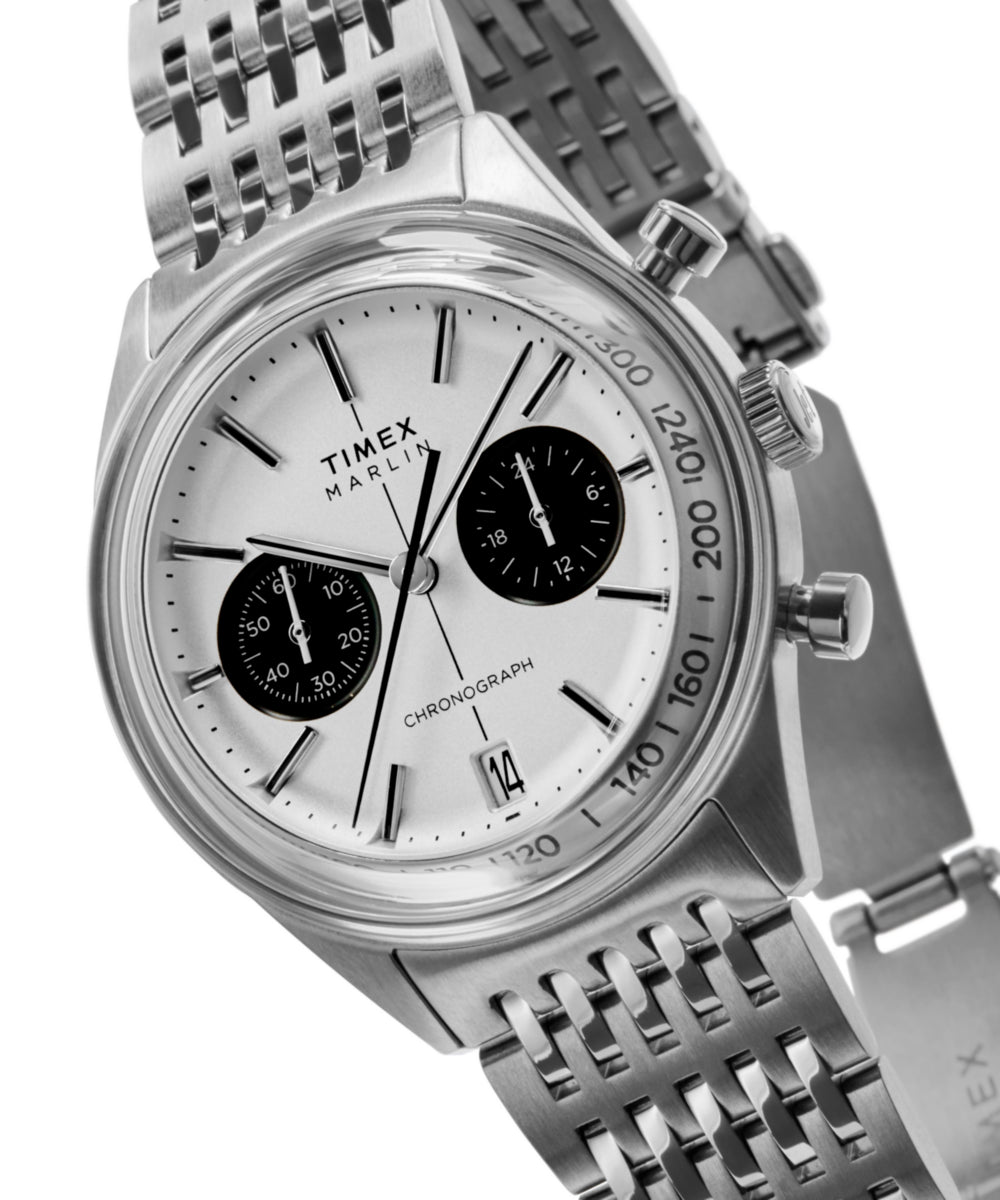 Heritage Marlin Jet Quartz Chronograph 40mm Stainless Steel Bracelet Watch