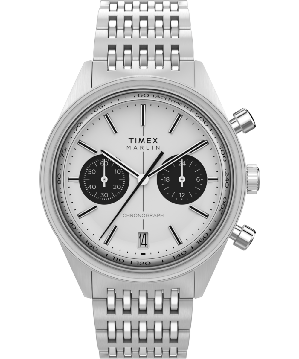 Heritage Marlin Jet Quartz Chronograph 40mm Stainless Steel Bracelet Watch