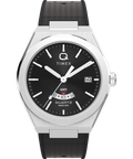 Heritage Q Timex Continental GMT 39mm Synthetic Rubber Watch