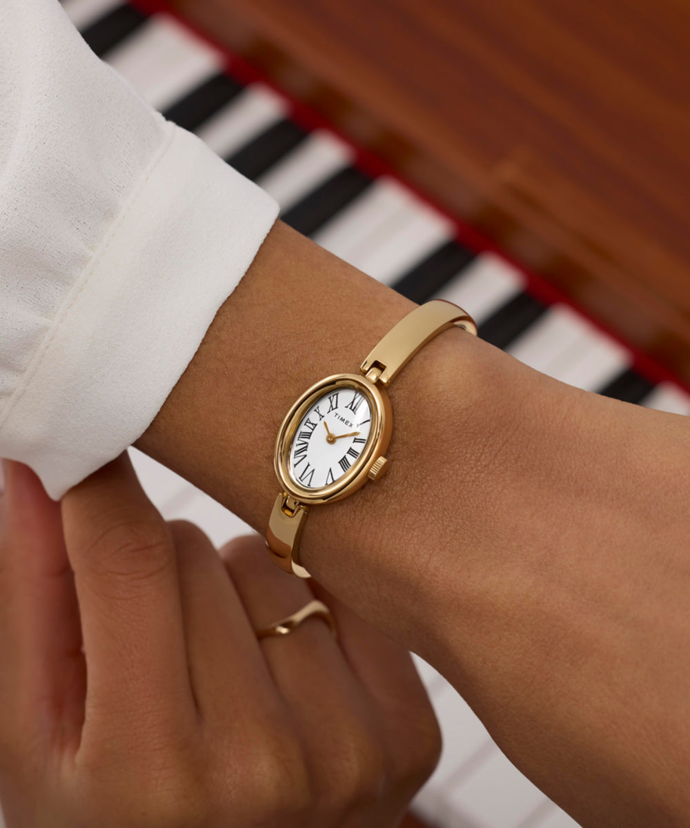 Heritage Cavatina 19mm Stainless Steel Bangle Watch
