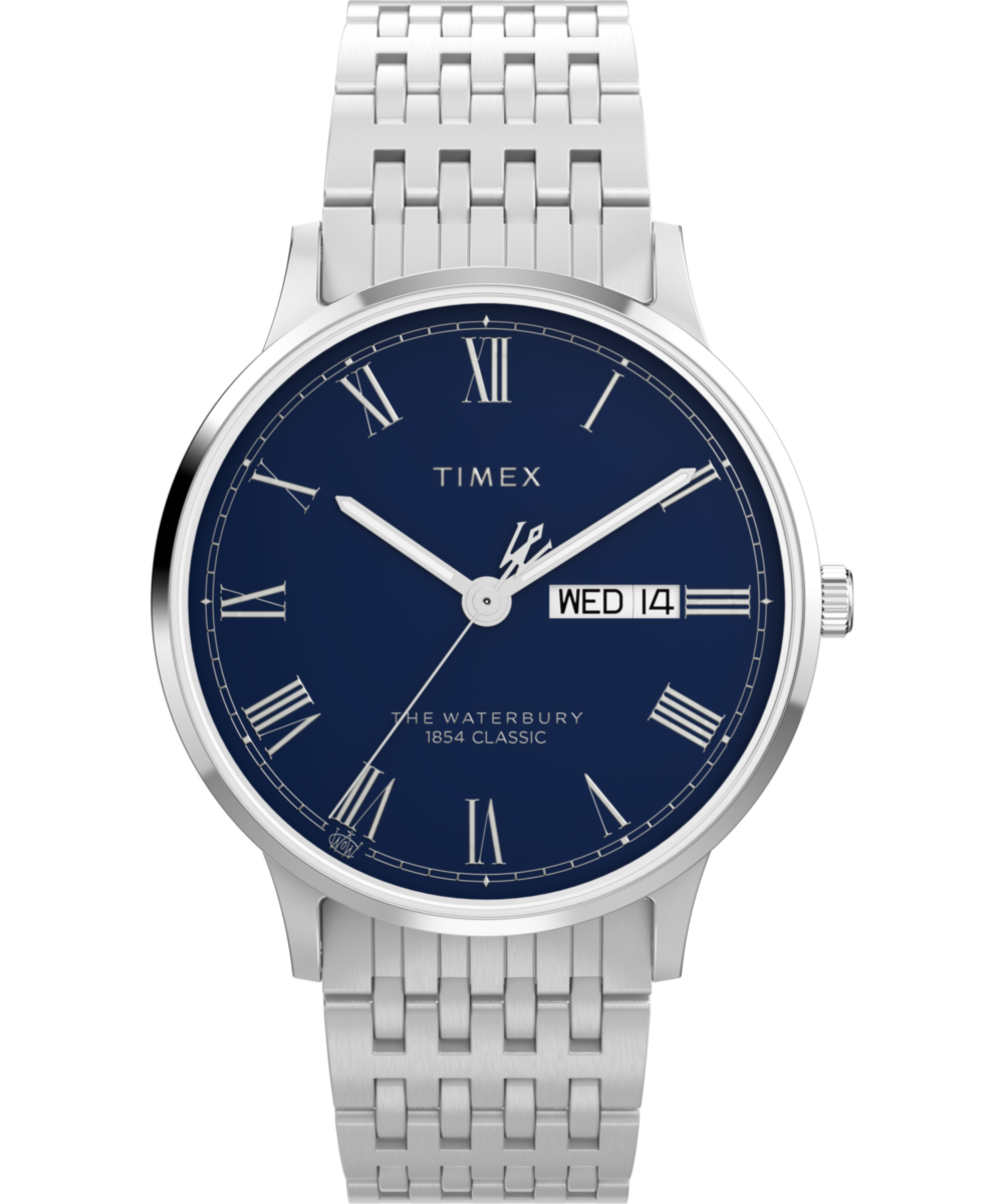 Heritage Waterbury Classic 40mm Stainless Steel Bracelet Watch