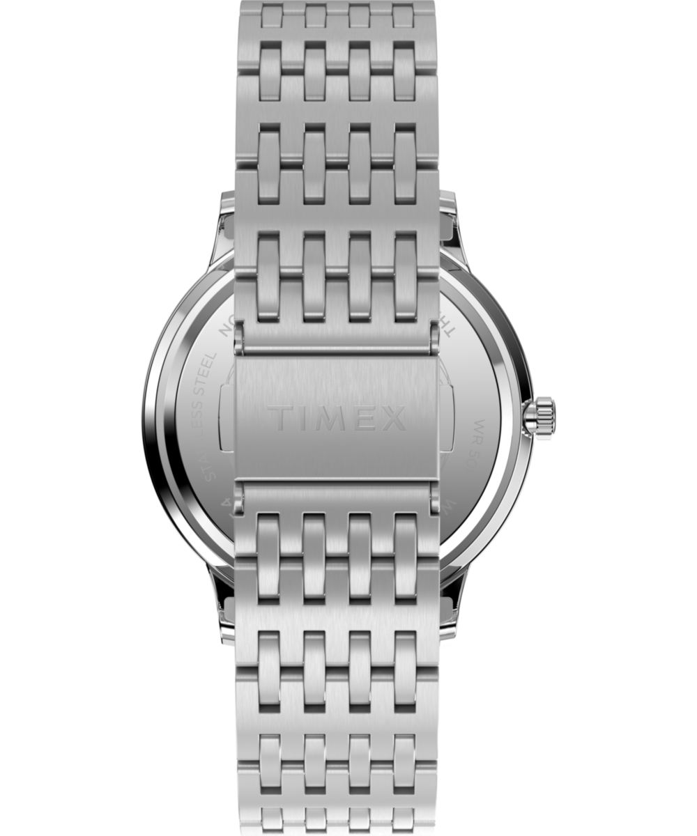 Heritage Waterbury Classic 40mm Stainless Steel Bracelet Watch