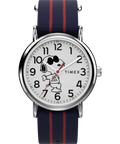 Heritage Peanuts x Timex Weekender Joe Cool 38mm Fabric Strap Watch