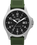 Heritage Expedition Field Post Solar 41mm Silicone Strap Watch