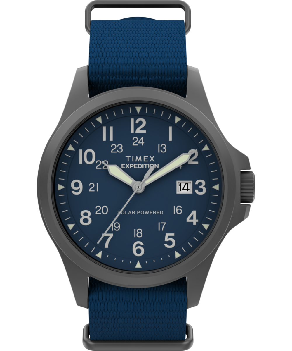 Heritage Expedition Field Post Solar 41mm Eco-Conscious Fabric Strap Watch