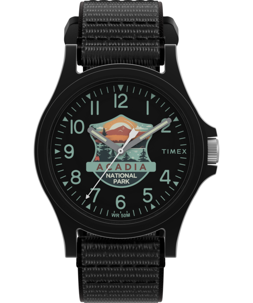 Heritage Timex Acadia National Park 40mm Fabric Strap Watch