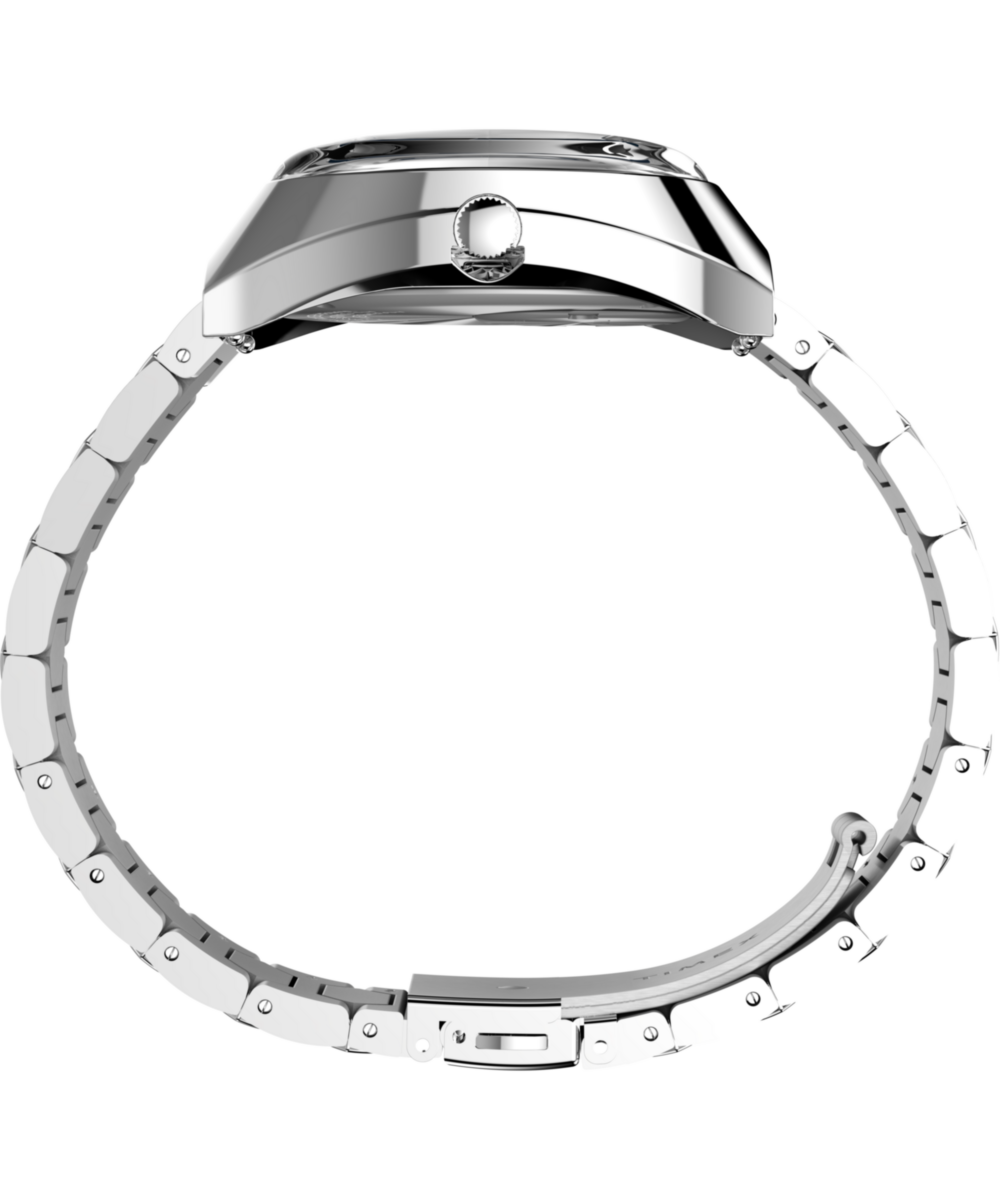 Heritage Q Timex 1972 Time Machine Reissue 39mm Stainless Steel Bracelet Watch