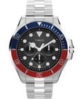 Heritage Harborside Coast Multifunction 43mm Stainless Steel Bracelet Watch