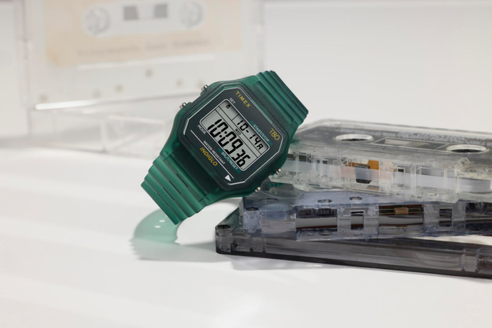 Heritage Timex T80 34mm Resin Strap Watch