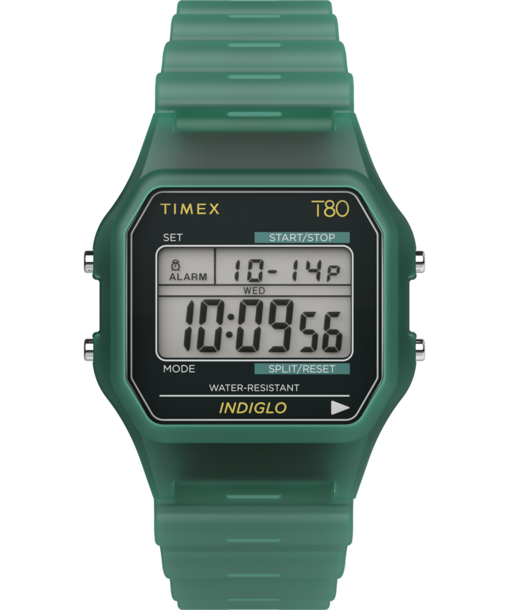 Heritage Timex T80 34mm Resin Strap Watch