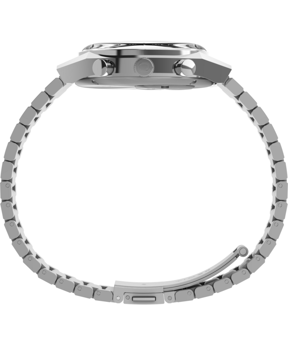 Heritage Q Timex Falcon Eye Chronograph 40mm Stainless Steel Bracelet Watch