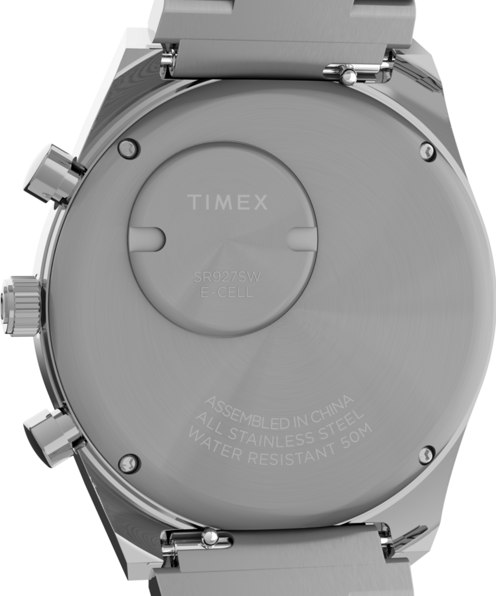 Heritage Q Timex Falcon Eye Chronograph 40mm Stainless Steel Bracelet Watch