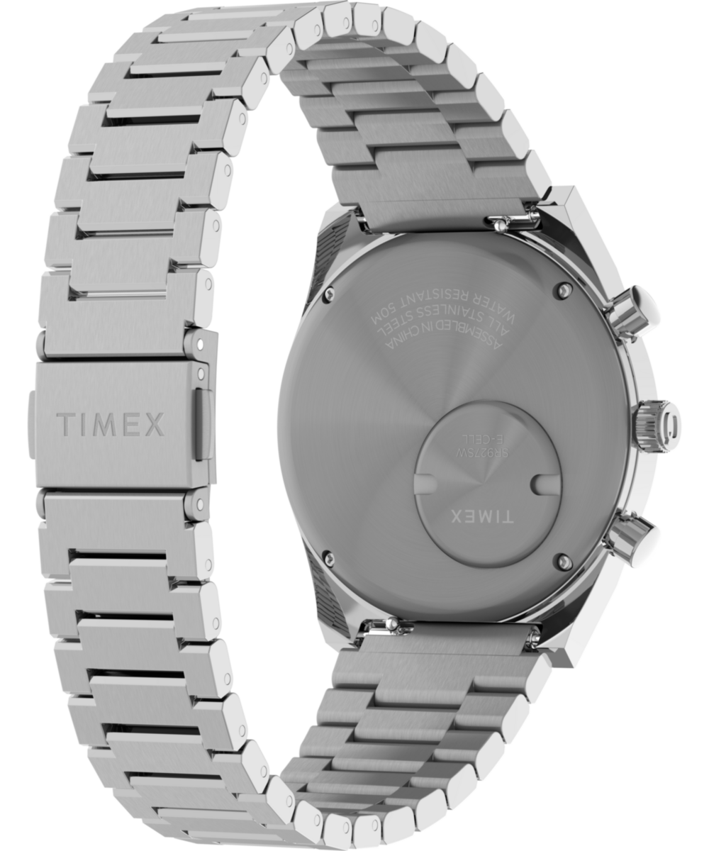 Heritage Q Timex Falcon Eye Chronograph 40mm Stainless Steel Bracelet Watch