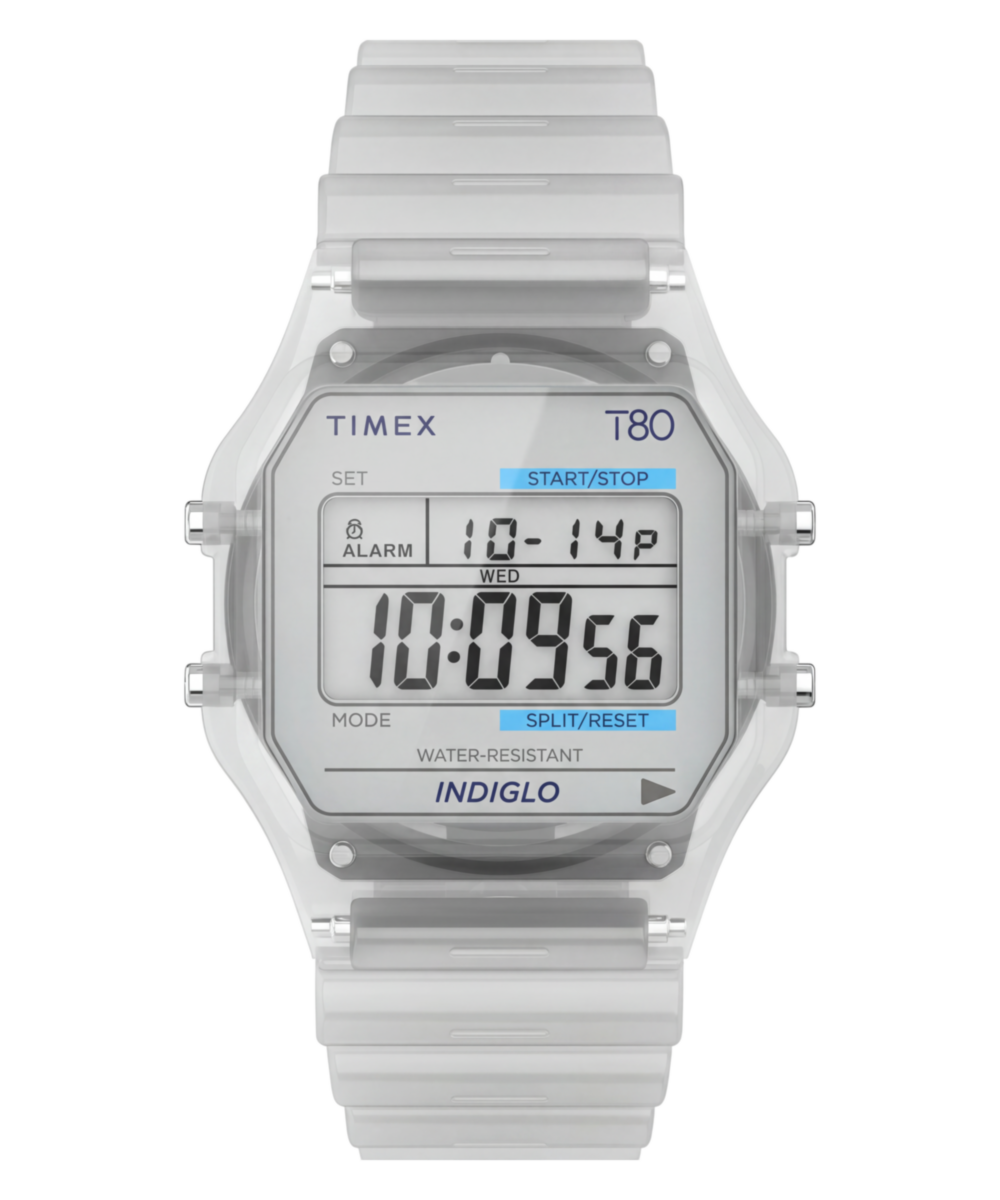 Heritage Timex T80 34mm Resin Strap Watch