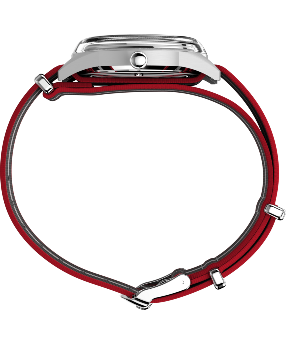 Heritage Marlin Jet Quartz 38mm Fabric Strap Watch