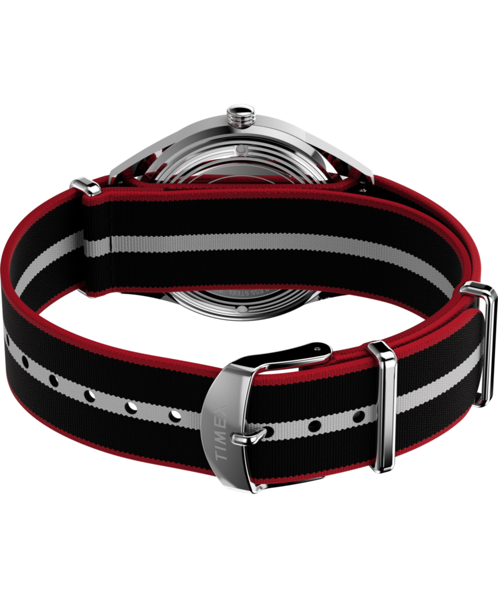 Heritage Marlin Jet Quartz 38mm Fabric Strap Watch