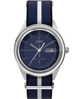 Heritage Marlin Jet Quartz 38mm Fabric Strap Watch